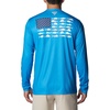 image:imageColumbia Terminal Tackle PFG Fish Flag Long SleeveCompass BlueWhite Offshore Fish