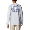 image:imageColumbia Terminal Tackle PFG Fish Flag Long SleeveCool GreySc Fish