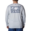 image:imageColumbia Terminal Tackle PFG Fish Flag Long SleeveCool GreySc Fish
