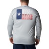 image:imageColumbia Terminal Tackle PFG Fish Flag Long SleeveCool GreyTx Fish