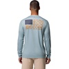 image:imageColumbia Terminal Tackle PFG Fish Flag Long SleeveCrushed BlueNocturnal