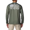 image:imageColumbia Terminal Tackle PFG Fish Flag Long SleeveCypressCool Grey Bass Lures