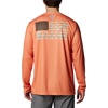 image:imageColumbia Terminal Tackle PFG Fish Flag Long SleeveDusty OrangeDeep Olive