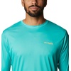image:imageColumbia Terminal Tackle PFG Fish Flag Long SleeveElectric TurquoiseSun Glow