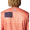 image:imageColumbia Terminal Tackle PFG Fish Flag Long SleeveFaded PeachBright Nectar