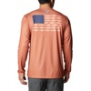 image:imageColumbia Terminal Tackle PFG Fish Flag Long SleeveIsland OrangeCarbon Inshore Fish