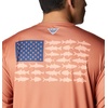 image:imageColumbia Terminal Tackle PFG Fish Flag Long SleeveIsland OrangeCarbon Inshore Fish