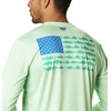 image:imageColumbia Terminal Tackle PFG Fish Flag Long SleeveKey WestEmerald Green