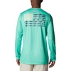 image:imageColumbia Terminal Tackle PFG Fish Flag Long SleeveLight JadeMetal Inshore Fish