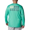 image:imageColumbia Terminal Tackle PFG Fish Flag Long SleeveLight JadeMetal Inshore Fish