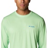 image:imageColumbia Terminal Tackle PFG Fish Flag Long SleeveLime GlowVivid Blue