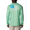 image:imageColumbia Terminal Tackle PFG Fish Flag Long SleeveOcean MintOcean Blue Offshore Slam