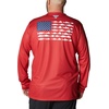 image:imageColumbia Terminal Tackle PFG Fish Flag Long SleeveRed SparkWhite