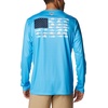 image:imageColumbia Terminal Tackle PFG Fish Flag Long SleeveRiptideCollegiate Navy Offshore Slam