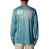 image:imageColumbia Terminal Tackle PFG Fish Flag Long SleeveTranquil TealMint Cay Trout Flies