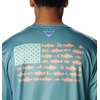 image:imageColumbia Terminal Tackle PFG Fish Flag Long SleeveTranquil TealMint Cay Trout Flies