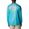 image:imageColumbia Terminal Tackle PFG Fish Flag Long SleeveTurquoiseCoral Glow Offshore Fish