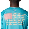 image:imageColumbia Terminal Tackle PFG Fish Flag Long SleeveTurquoiseCoral Glow Offshore Fish
