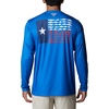image:imageColumbia Terminal Tackle PFG Fish Flag Long SleeveVivid BlueTx Flag