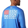 image:imageColumbia Terminal Tackle PFG Fish Flag Long SleeveVivid BlueWhite