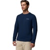 image:imageColumbia Thistletown Hills Long Sleeve CrewCollegiate Navy Heather