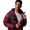 image:imageColumbia mens Pike Lake II Hooded JacketRich Wine  Black