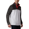 image:imageColumbia mens Steens Mountain Half Snap IINimbus GreySharkMountain Red
