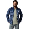 image:imageColumbia mens Steens Mountain Printed JacketCollegiate Navy Sketchup