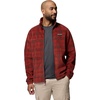 image:imageColumbia mens Steens Mountain Printed JacketRed Oxide Plaided TonalShark