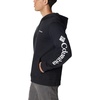 image:imageColumbia mens Trek HoodieBlackCsc Sleeve Logo