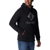 image:imageColumbia mens Trek HoodieBlackCsc Stacked Logo