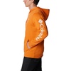 image:imageColumbia mens Trek HoodieBright Orange  Csc Sleeve Logo
