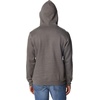 image:imageColumbia mens Trek HoodieCharcoal HeatherCsc Sleeve Logo