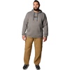 image:imageColumbia mens Trek HoodieCharcoal HeatherPuff Box Gem Logo