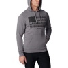 image:imageColumbia mens Trek HoodieCity Grey HeatherTreestriped Flag