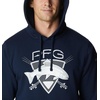 image:imageColumbia mens Trek HoodieCollegiate Navy Freshwater Graphic
