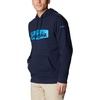 image:imageColumbia mens Trek HoodieCollegiate NavyHex Script