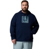image:imageColumbia mens Trek HoodieCollegiate NavyLinework C Badge