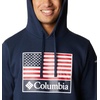 image:imageColumbia mens Trek HoodieCollegiate NavyUs Flag Stamp
