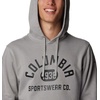 image:imageColumbia mens Trek HoodieColm Grey Heather  College Life Graphic