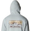 image:imageColumbia mens Trek HoodieColm Grey Hthr  Checkered Range Graphic