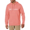 image:imageColumbia mens Trek HoodieDark CoralCsc Stacked Logo
