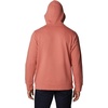 image:imageColumbia mens Trek HoodieDark CoralCsc Stacked Logo