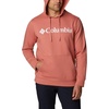image:imageColumbia mens Trek HoodieDark CoralCsc Stacked Logo