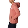 image:imageColumbia mens Trek HoodieDark CoralCsc Stacked Logo