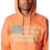 image:imageColumbia mens Trek HoodieDesert OrangeTreestriped Flag