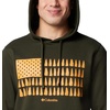 image:imageColumbia mens Trek HoodieGreenscapeTreestripe Flag
