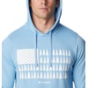 image:imageColumbia mens Trek HoodieJet StreamTreestriped Flag