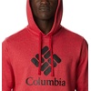 image:imageColumbia mens Trek HoodieMountain Red HeatherCsc Stacked Logo