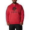 image:imageColumbia mens Trek HoodieMountain Red HeatherCsc Stacked Logo